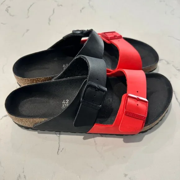 Birkenstock Arizona - Men's 9-9.5 | 42 Eur - Leather - Rare Colorway! - Picture 2 of 6